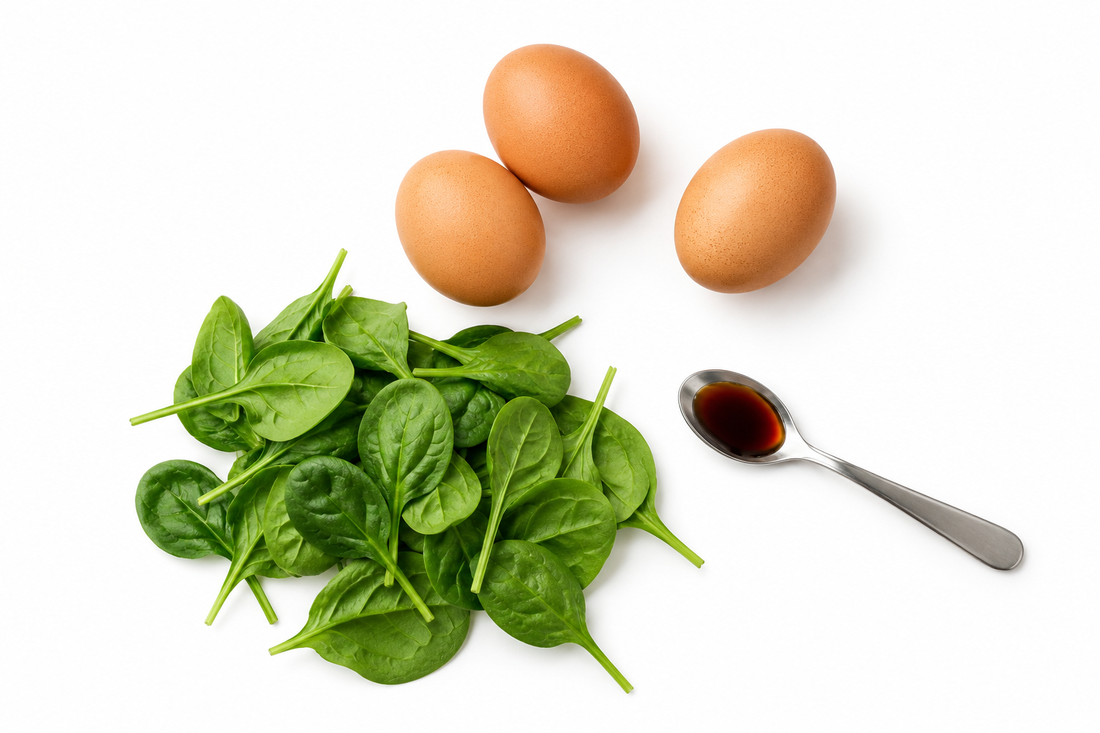 Spinach & Soy Omelette