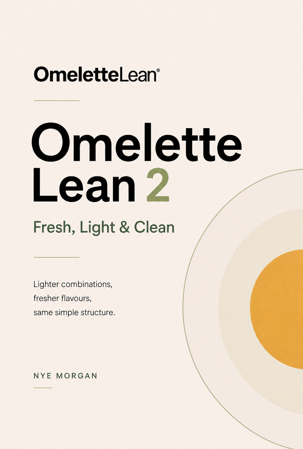 Omelette Lean 2 Fresh, Light & Clean