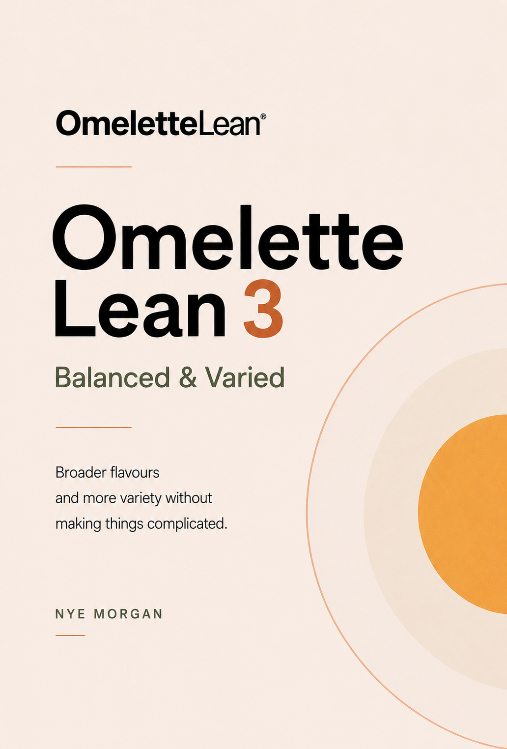 Omelette Lean 3 Balanced & Varied